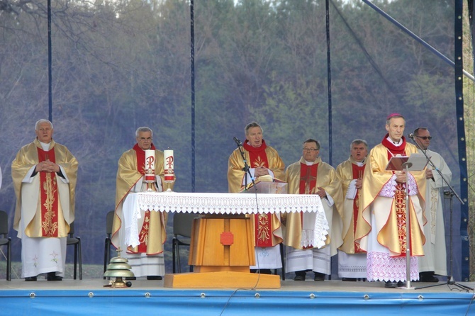 Uroczystość na Górze Śmierci