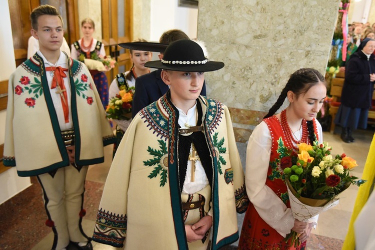 Bierzmowanie w Ochotnicy Górnej