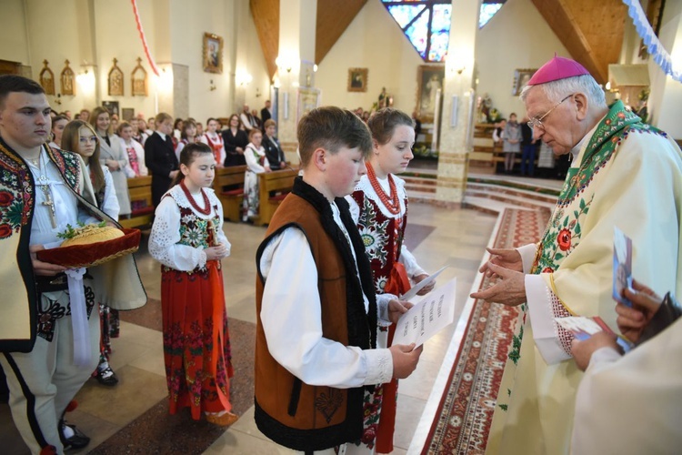 Bierzmowanie w Ochotnicy Górnej