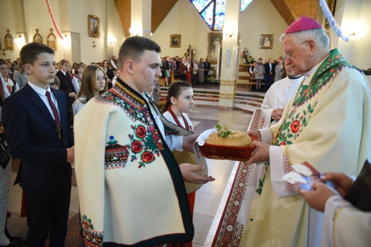 Bierzmowanie w Ochotnicy Górnej