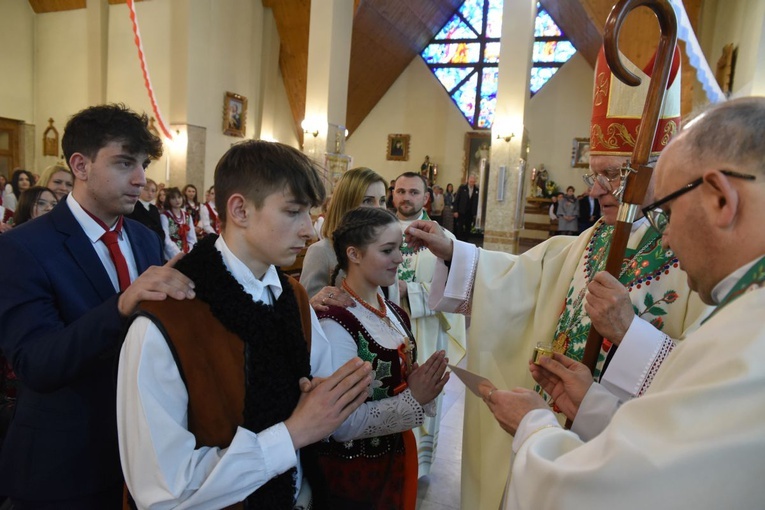 Bierzmowanie w Ochotnicy Górnej