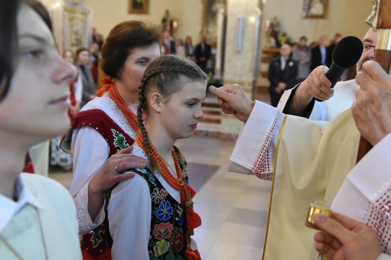Bierzmowanie w Ochotnicy Górnej