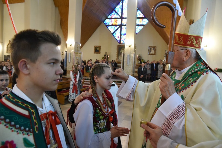 Bierzmowanie w Ochotnicy Górnej