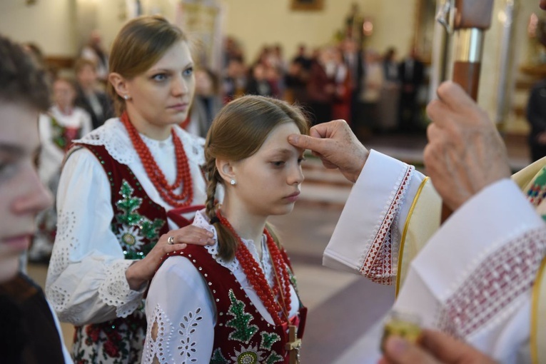 Bierzmowanie w Ochotnicy Górnej