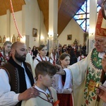 Bierzmowanie w Ochotnicy Górnej