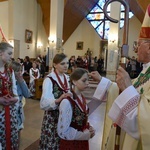 Bierzmowanie w Ochotnicy Górnej