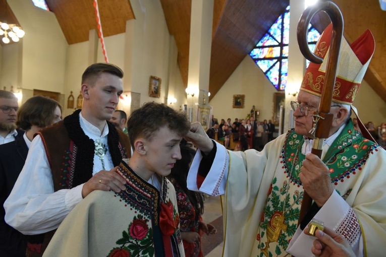 Bierzmowanie w Ochotnicy Górnej