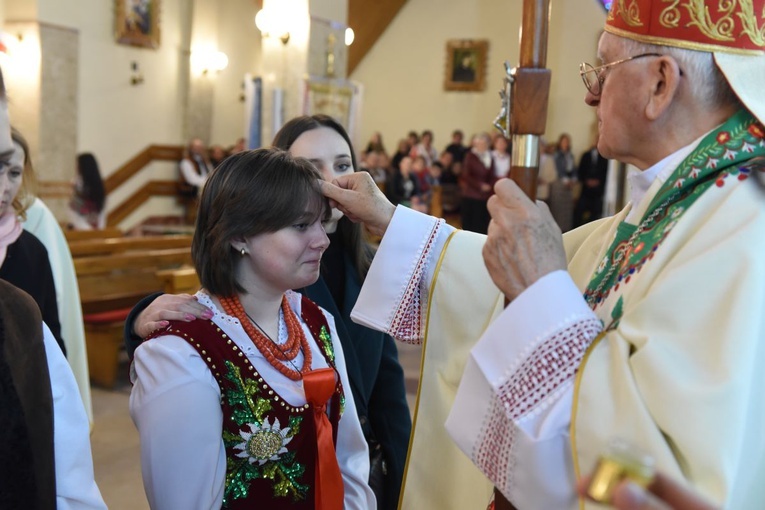Bierzmowanie w Ochotnicy Górnej