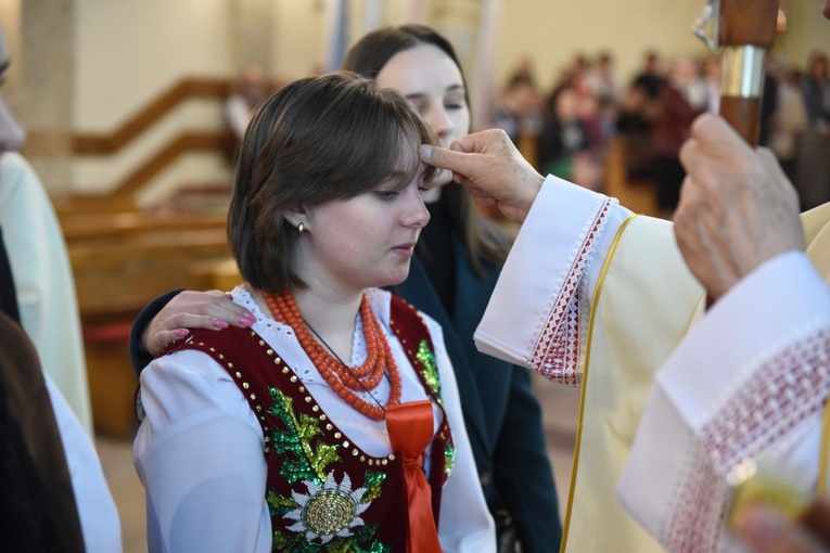 Bierzmowanie w Ochotnicy Górnej