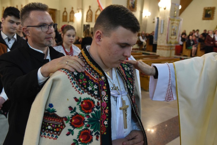 Bierzmowanie w Ochotnicy Górnej