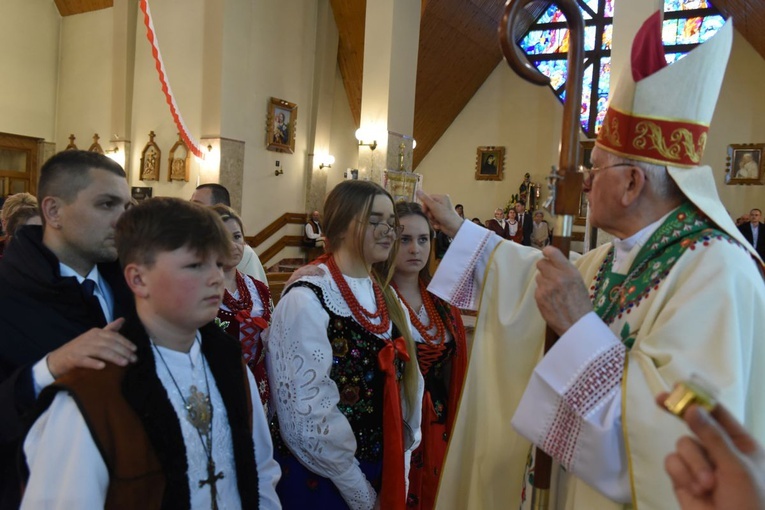Bierzmowanie w Ochotnicy Górnej