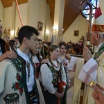 Bierzmowanie w Ochotnicy Górnej