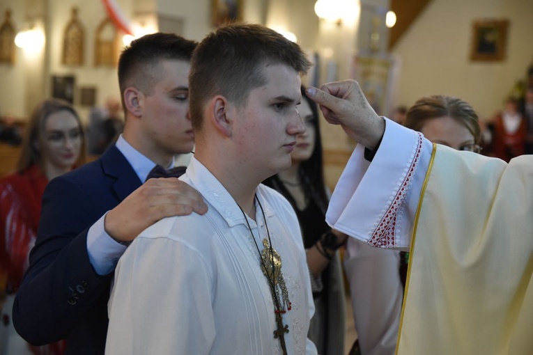 Bierzmowanie w Ochotnicy Górnej