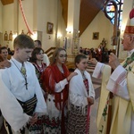 Bierzmowanie w Ochotnicy Górnej