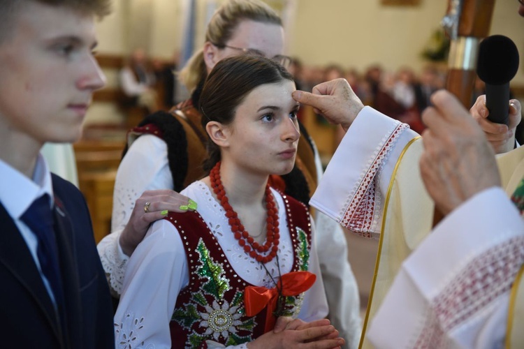 Bierzmowanie w Ochotnicy Górnej