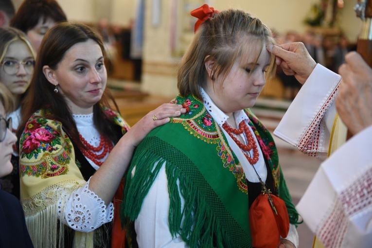 Bierzmowanie w Ochotnicy Górnej