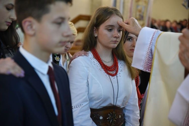 Bierzmowanie w Ochotnicy Górnej