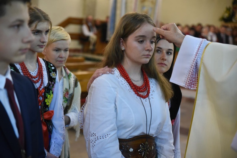 Bierzmowanie w Ochotnicy Górnej