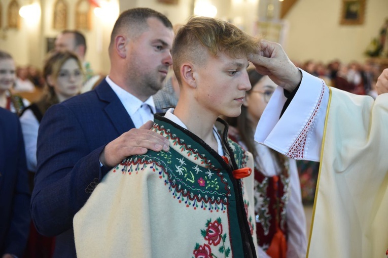 Bierzmowanie w Ochotnicy Górnej