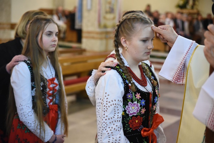 Bierzmowanie w Ochotnicy Górnej