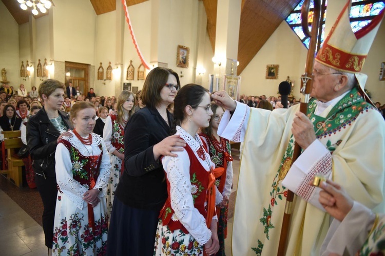 Bierzmowanie w Ochotnicy Górnej