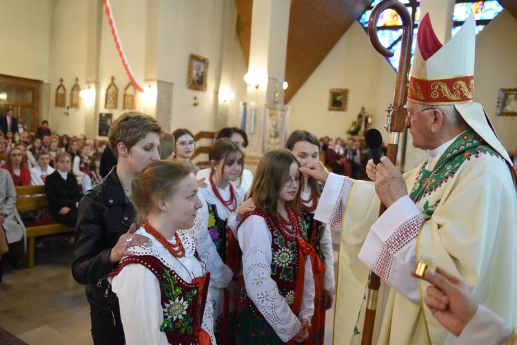 Bierzmowanie w Ochotnicy Górnej