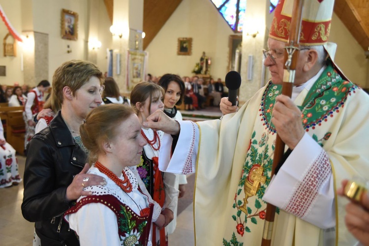 Bierzmowanie w Ochotnicy Górnej