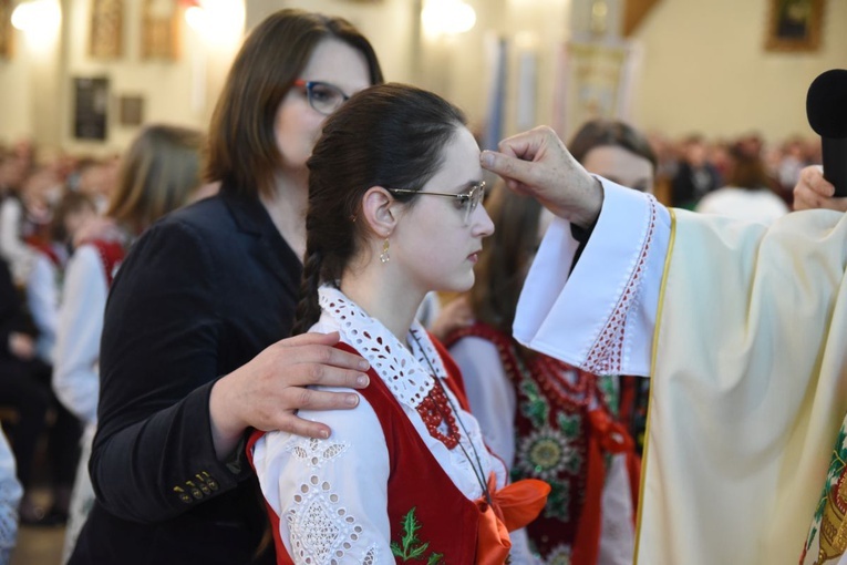 Bierzmowanie w Ochotnicy Górnej