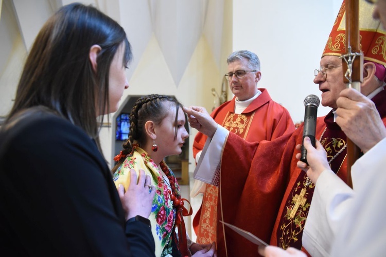 Bierzmowanie w Tylmanowej