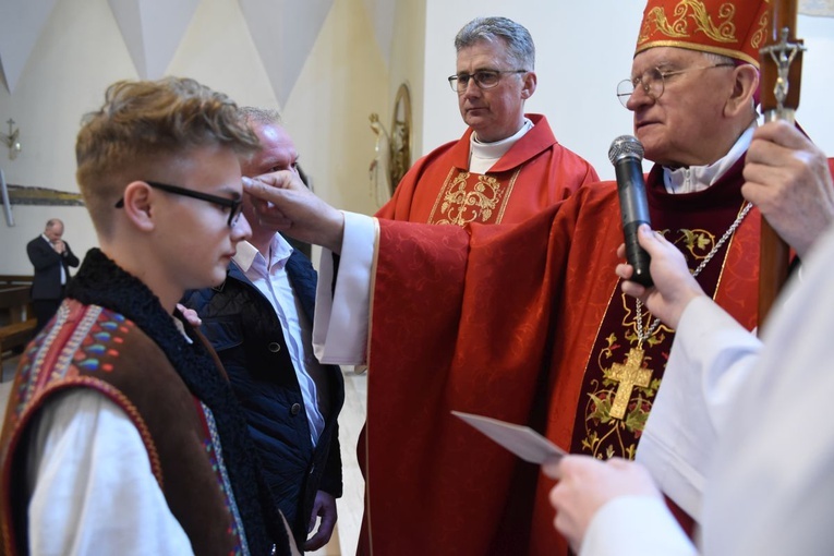 Bierzmowanie w Tylmanowej