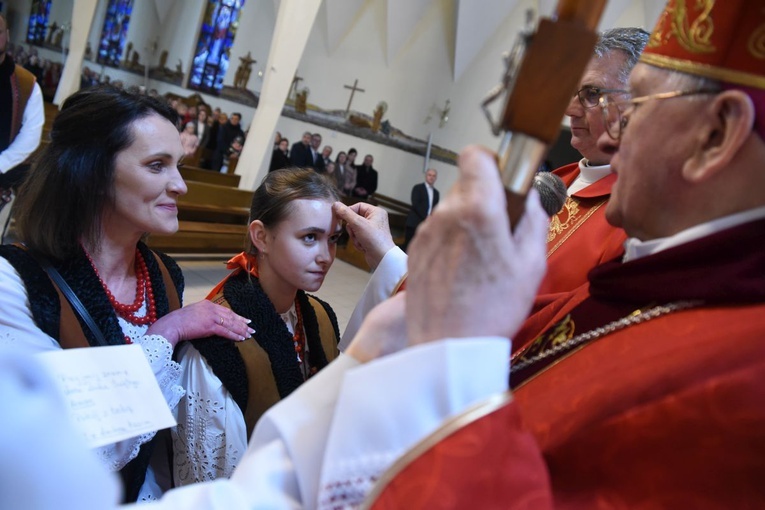 Bierzmowanie w Tylmanowej