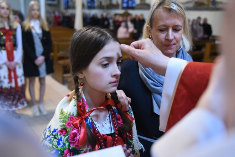 Bierzmowanie w Tylmanowej