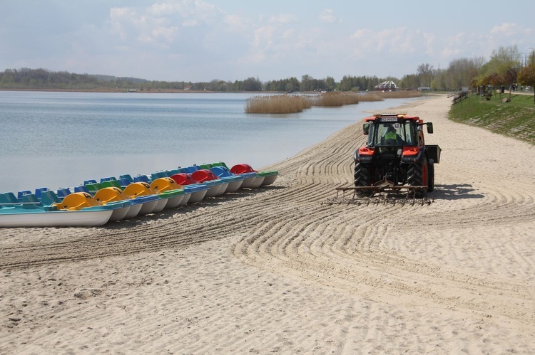 Jezioro Tarnobrzeskie przed sezonem