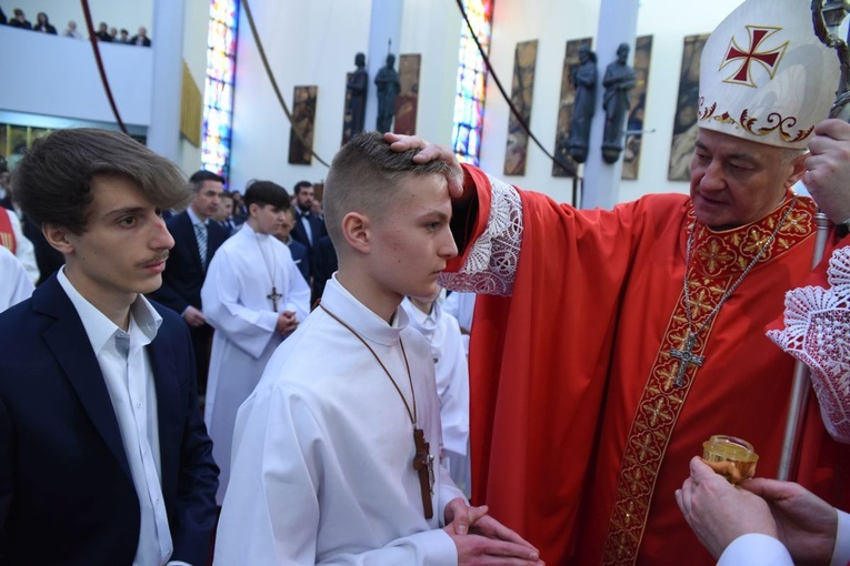 Bierzmowanie u św. Pawła w Bochni