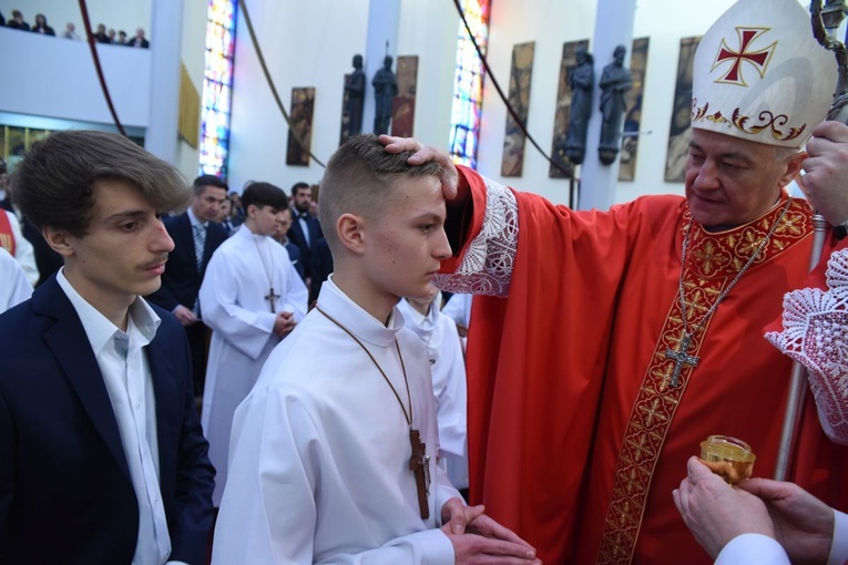 Bierzmowanie u św. Pawła w Bochni