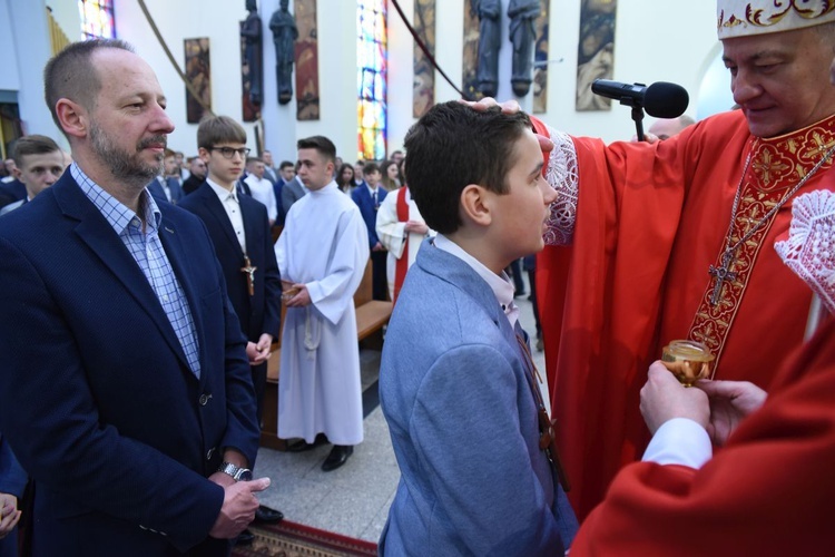 Bierzmowanie u św. Pawła w Bochni