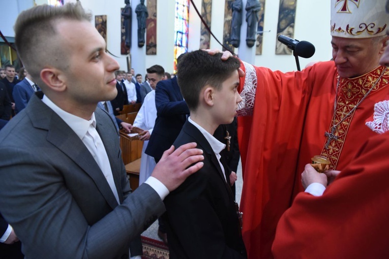 Bierzmowanie u św. Pawła w Bochni
