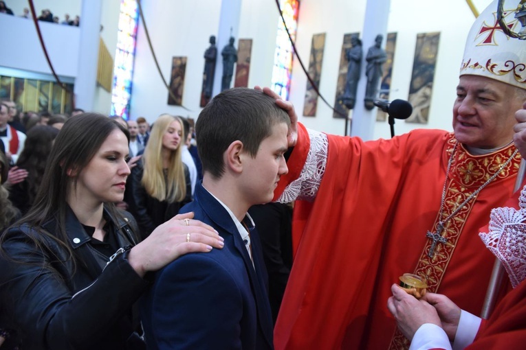 Bierzmowanie u św. Pawła w Bochni