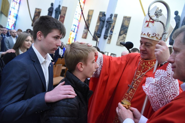 Bierzmowanie u św. Pawła w Bochni