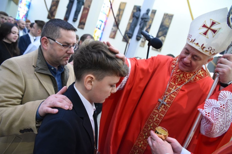 Bierzmowanie u św. Pawła w Bochni