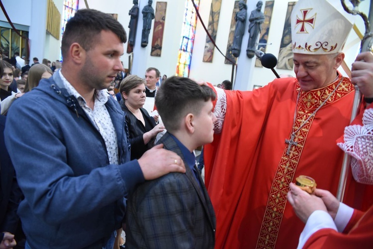 Bierzmowanie u św. Pawła w Bochni