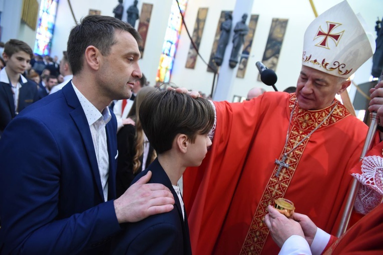 Bierzmowanie u św. Pawła w Bochni