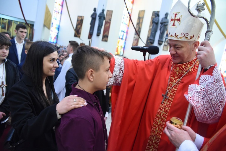 Bierzmowanie u św. Pawła w Bochni