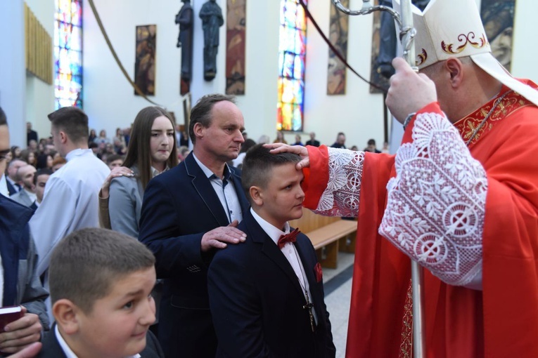 Bierzmowanie u św. Pawła w Bochni