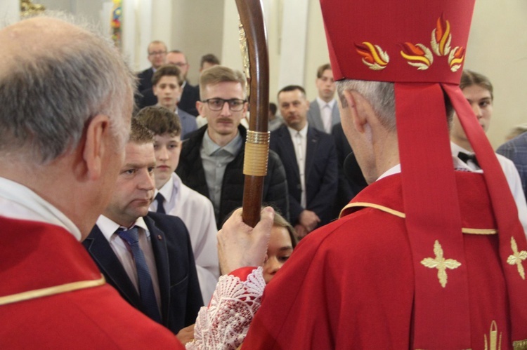 Bierzmowanie w parafii św. Jakuba w Tuchowie