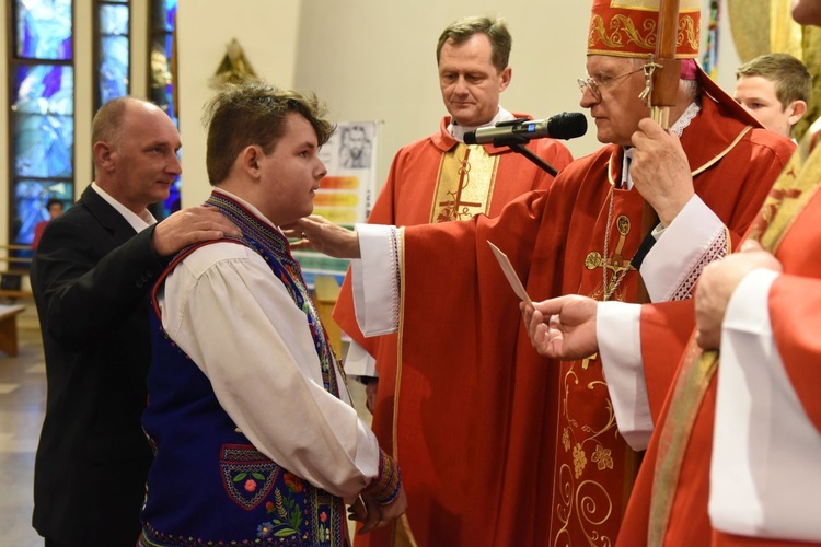 Bierzmowanie w Krościenku