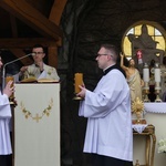 Msza św. pielgrzymów łagiewnickich w Hałcnowie - 2022