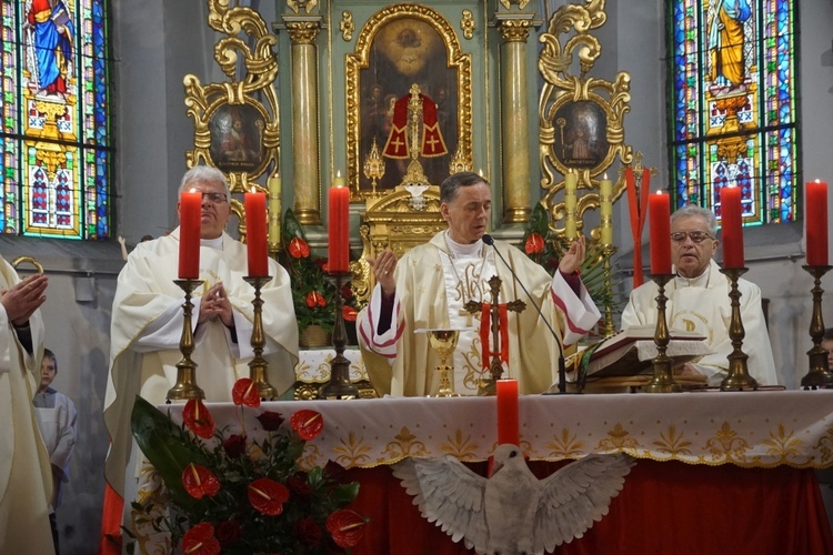 Wizytacja u św. Jadwigi w Ostroszowicach