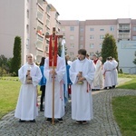 Wprowadzenie relikwii męczenników z Pariacoto do kościoła na Chabrach