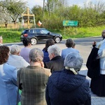 Klępsk. Poświęcenie krzyża 